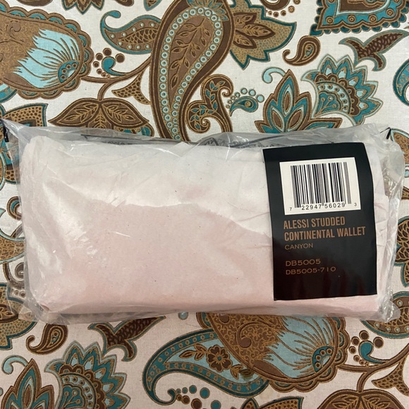 Frye Alessi Studded Continental Leather Wallet - Picture 8 of 8